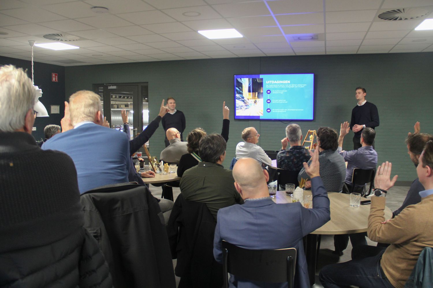 Sessie bij Driessen BV in samenwerking met Nevat - Marketing Maakindustrie